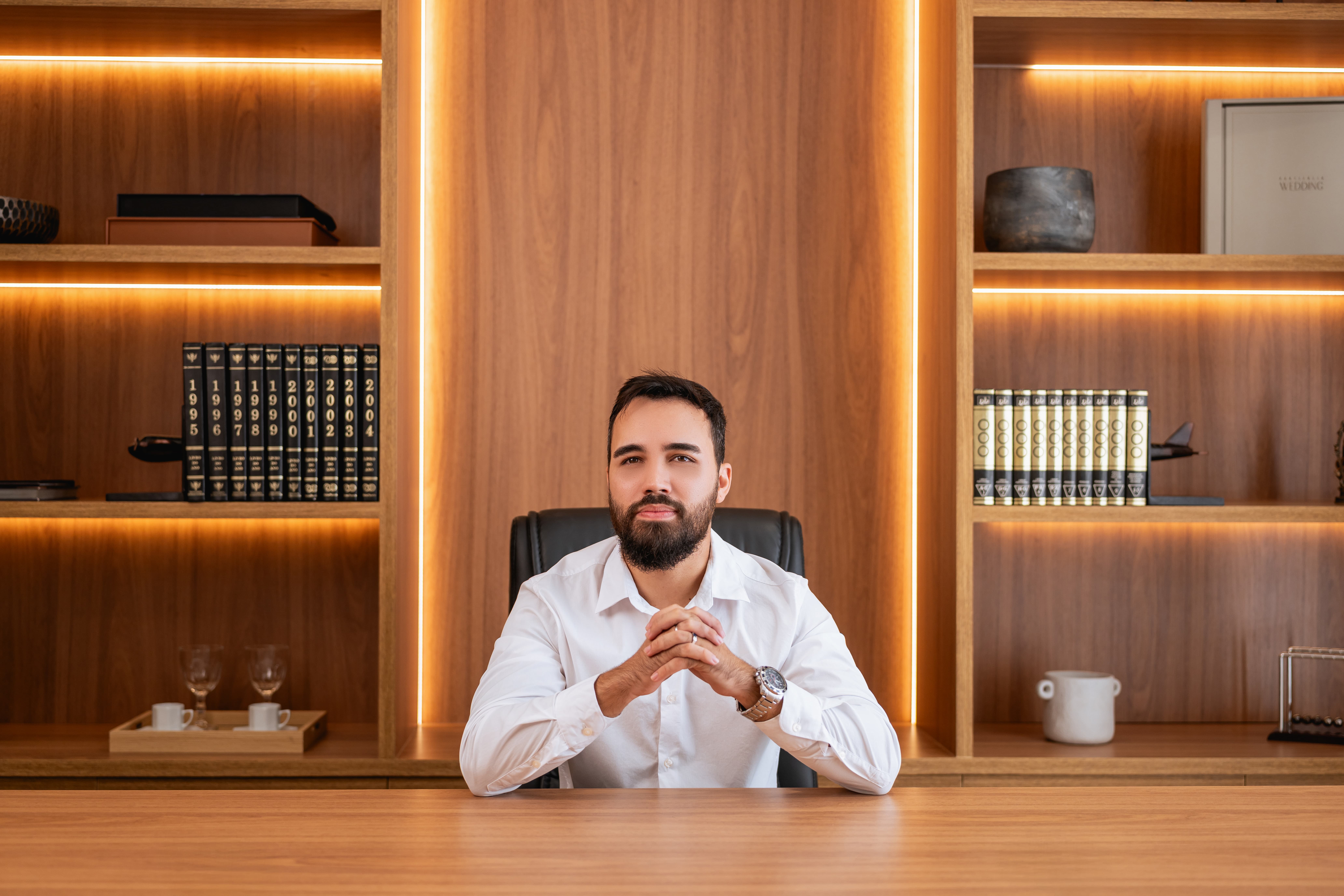 Gabriel Pedralina no consultório